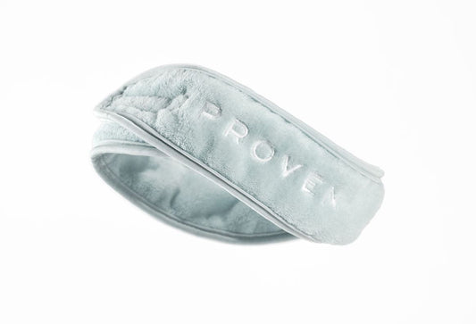 Microfiber Spa Headband and Satin Pouch