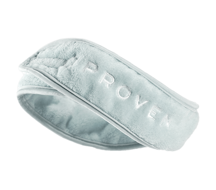Microfiber Spa Headband and Satin Pouch